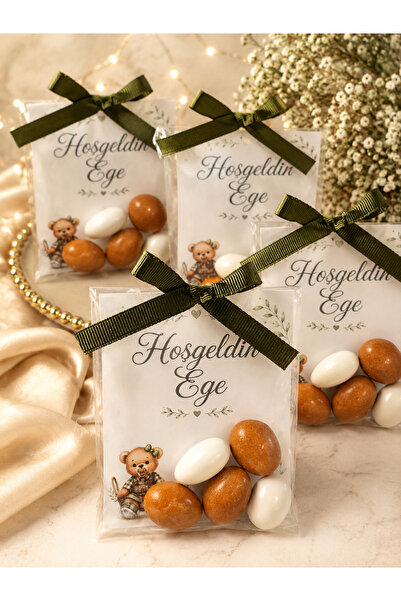 pearlcollections Hoşgeldin bebek draje hediyelik 15 adet