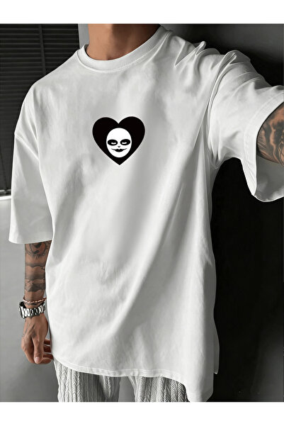 SAUDI Men and Women's 100% Cotton T-Shirt - Oversized Crew Neck Short Sleeve ...
