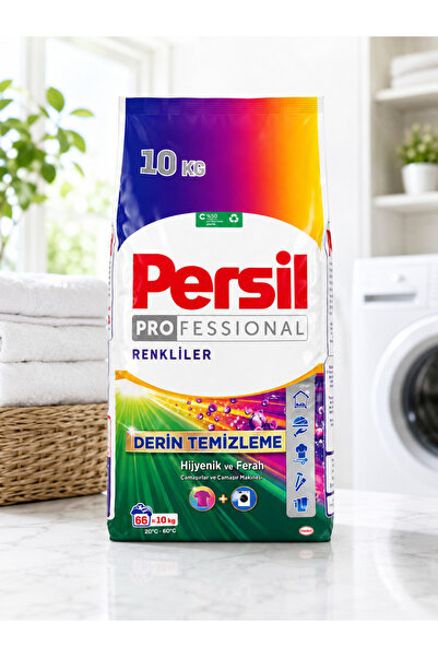 Persil Professional Detergent Automat Rufe Color 10 kg 66 Spălări Curățare In...