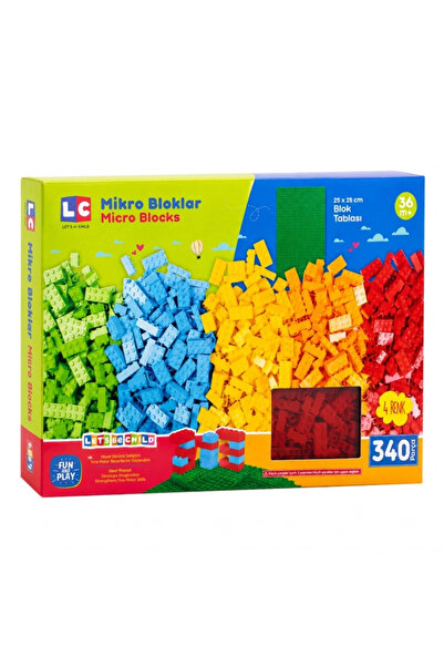 LETS BE CHILD Let's Be Child Micro Blocks 340 Pieces