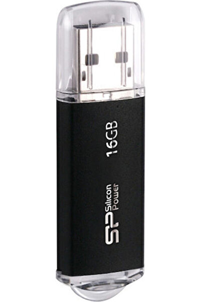 Silicon Power Ultima II-I 16GB USB 2.0 Στικάκι Μαύρο