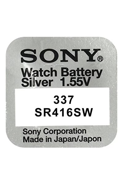 sallma Set 3 baterii Sony 337 SR416SW 1.55V