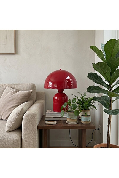 BY-LAMP Soho Kırmızı Metal Masa Lambası | ByLamp