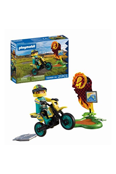 Playmobil Motocicleta off road pentru aventura si explorare