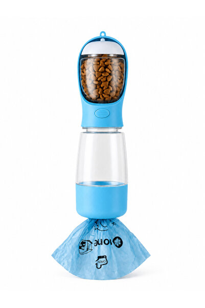 MOTTO 400 ML Taşınabilir Su ve Mama Hazneli Seyahat Suluğu