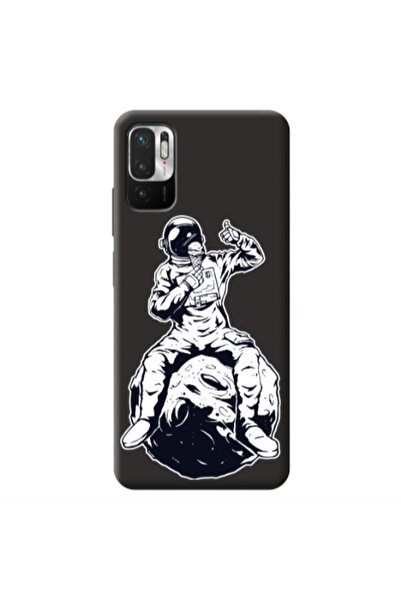 Other Xiaomi Redmi Note 10 Pro 5G ice cream in space Black Colored Silicone T...