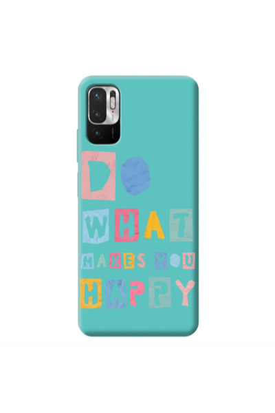 Other Xiaomi Redmi Note 10 Pro 5G Do What Makes Turquoise Colored Silicone TP...