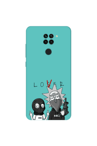 Other Xiaomi Redmi Note 9 Rick Loser Turquoise Colored Silicone TPU Θήκη
