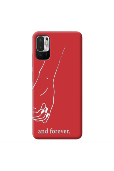 Other Xiaomi Redmi Note 10 Pro 5G And forewer Red Colored Silicone TPU Θήκη