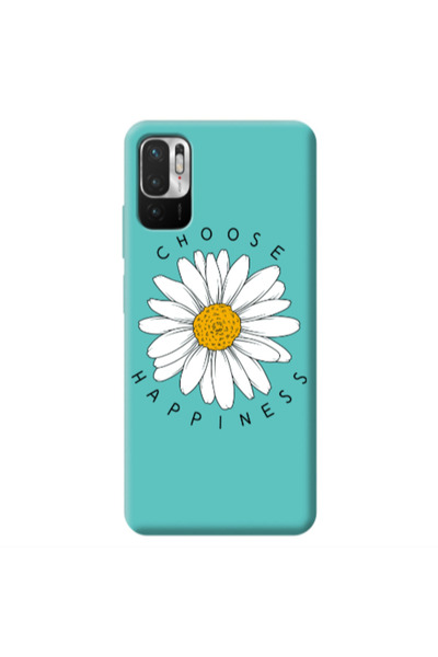Other Xiaomi Redmi Note 10 Pro 5G Chose Happines Turquoise Colored Silicone T...