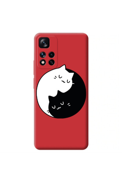 Other Xiaomi Redmi Note 11 Pro 5G Bundle of love Red Colored Silicone TPU Θήκη