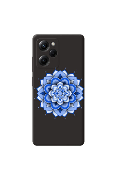 Other Xiaomi Poco X5 Pro Manadala D9 Black Colored Silicone TPU Θήκη