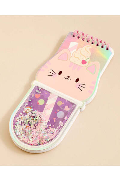 REDTAG Purple Shaped Spiral Note Pad