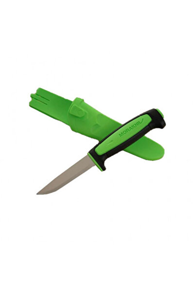 Morakniv Cuțit, utilitar, de bază, din oțel inoxidabil 546 Verde Broască, Negru