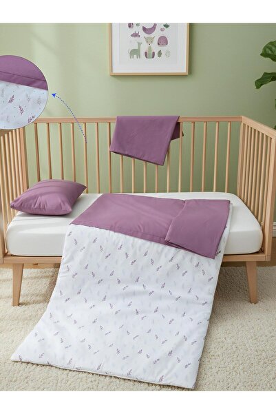 Yuar Baby Baby Duvet Cover Set - Lilac