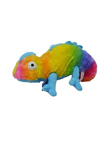 TOPROCKSTORE Cute Chameleon Plush Colorful Play and Sleep Companion 40 cm