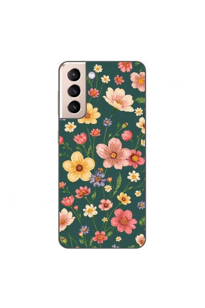 OEM Case compatible with Samsung Galaxy S21 FE Silicone Gel Tpu Pattern Vinta...