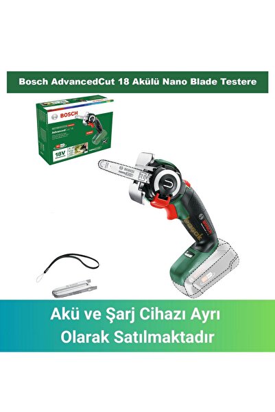 Bosch AdvancedCut 18 (Akü ve Şarj Yoktur) Akülü Nano Blade Testere 06033D5100