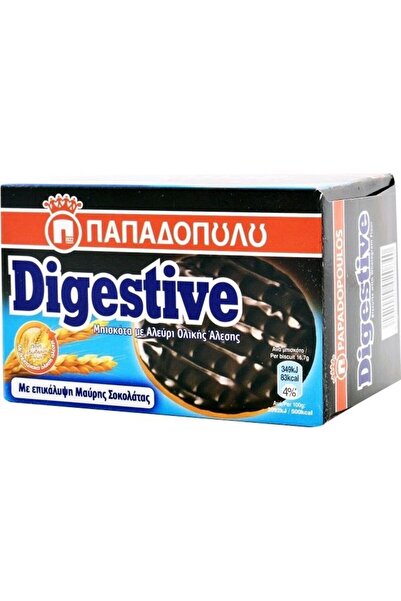 OEM Πεπτικά Μπισκότα Μαύρη Σοκολάτα 200γρ (02-02084)