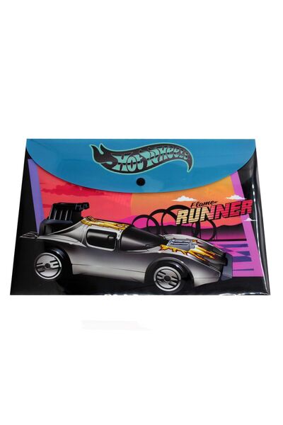 GİM Κουμπί Φάκελος PP Hot Wheels (349-29580)