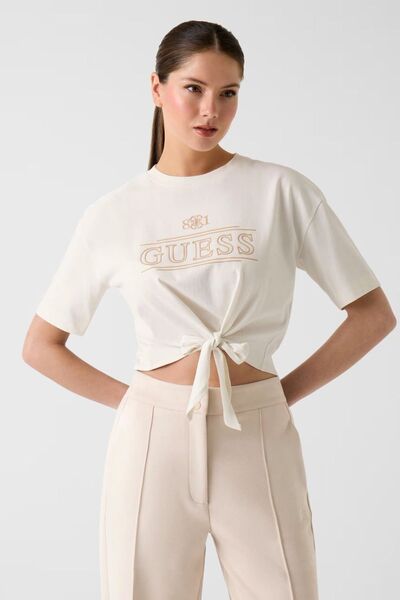 Guess Tricou alb pentru femei