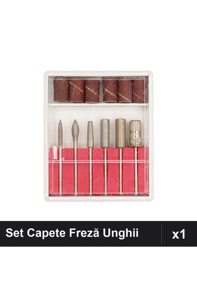 NAİLS Set Capete Freză Unghii Profesionale pentru Manichiură Pedichiură 1 Bucată