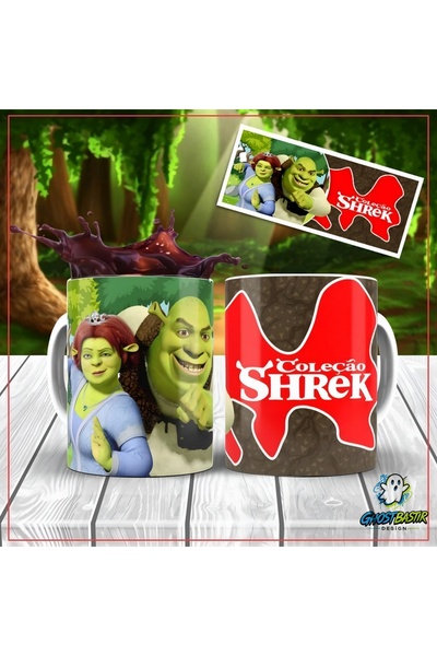 Ghostbastır Design Shrek Mug Cup |   Single Piece K0404