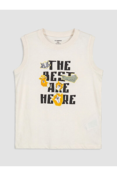 LC Waikiki Timeless Clothing & Timeless Choices Lion Print Boys' Tank Top