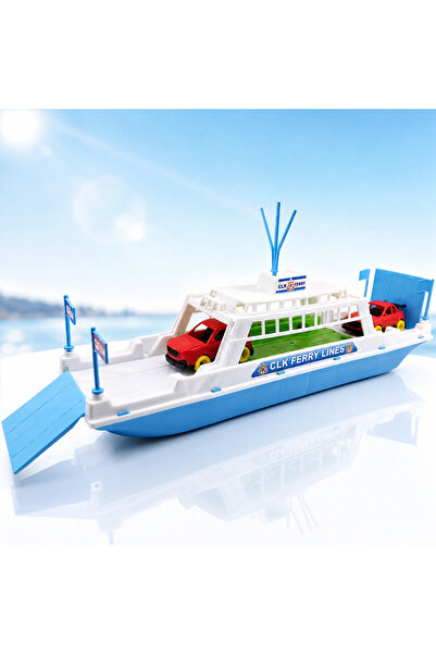 Prlk toys 46 cm Large Cruise Ship Toy – Ferry with Movable Wheels