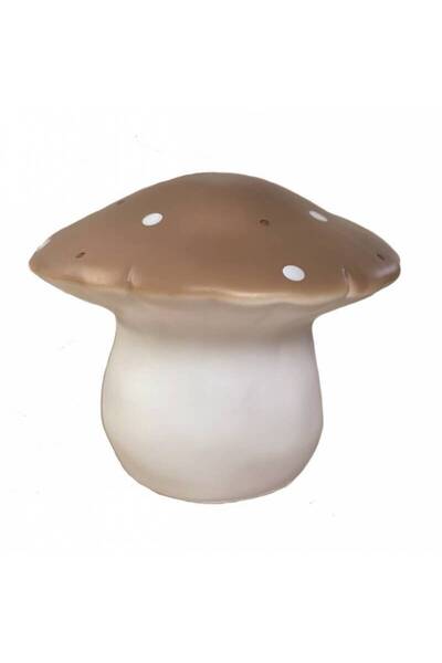 Egmont Toys Lampă de veghe LED – Ciupercă medie, Ciocolată