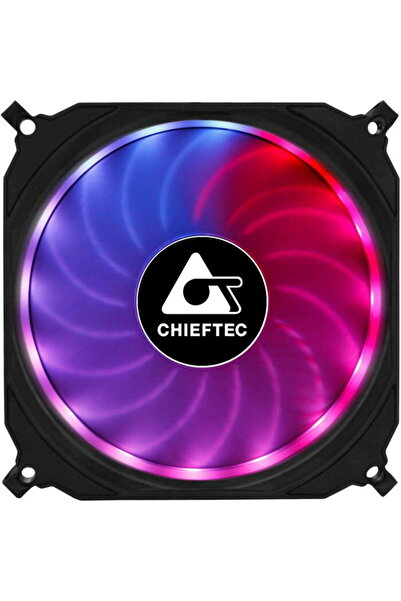 Chieftec CF-1225RGB, Tornado, RGB, 120 x 120 x 25 mm