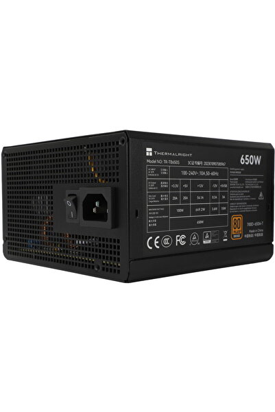 ThermalRight TG-650S, 80+ Gold, 650W
