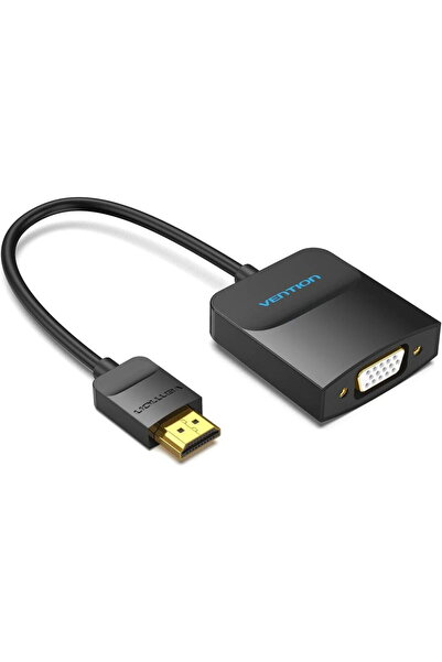 Vention Convertor video Vention, HDMI(T) la VGA (M) si Jack 3.5mm (M), 0.15m,...