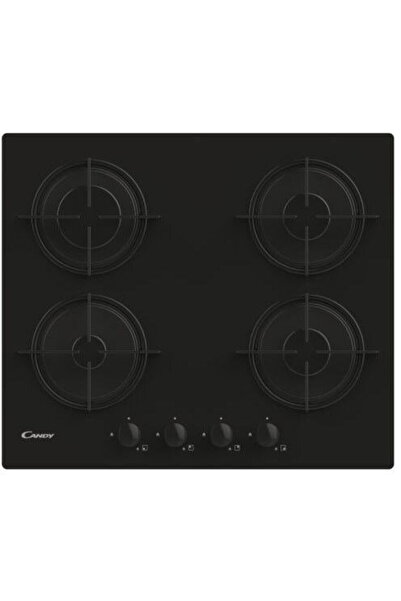 Candy CVW6BB, 4 Arzatoare gaz, Aprindere electrica, 60 cm, Negru