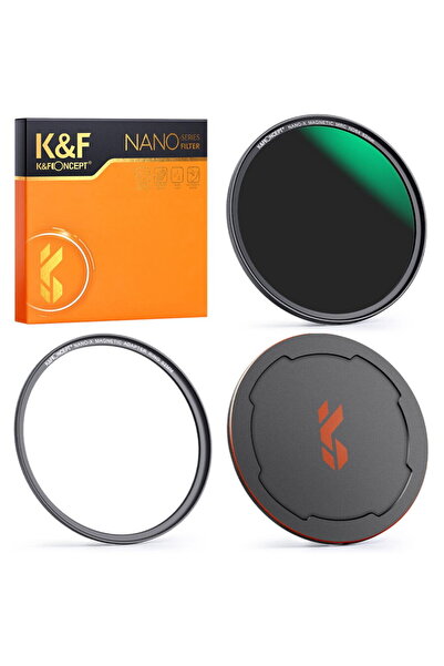 K&F CONCEPT Filtru magnetic 67mm Seria NANO-X ND64 Filtru de lentilă cu densi...