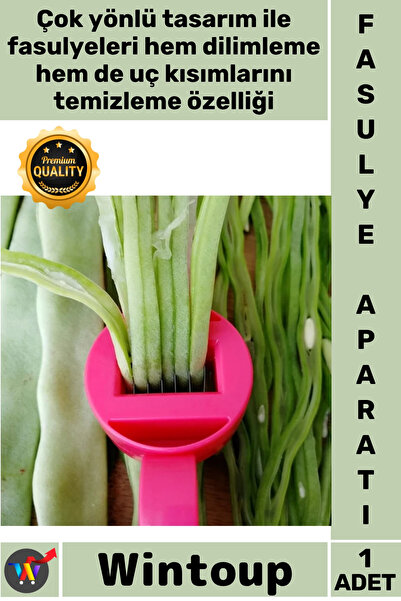 Wintoup #FasulyeAyıklayıcı Ergonomik Çelik Bıçaklı Kesici Hızlı Dayanıklı Pra...