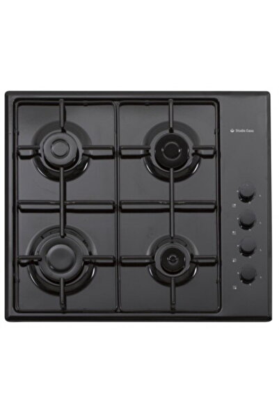 Studio Casa PG660 ISEO Black, 4 arzatoare gaz