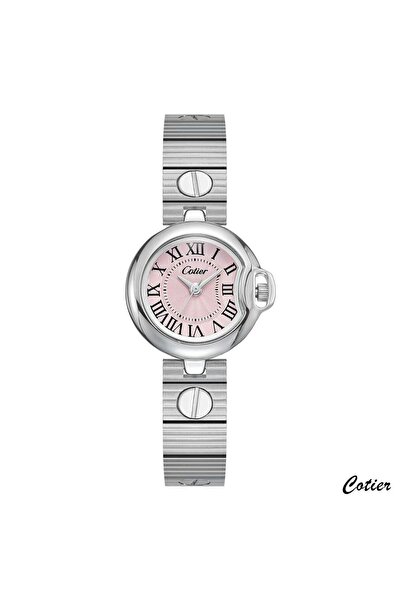 Cotier Couture Women's Watch Steel Silver Gold Color