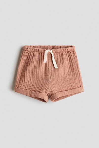 H&M Cotton muslin shorts