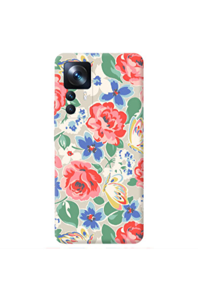 Other Xiaomi Mi 12T Lady roses Transparent Silicone TPU Θήκη
