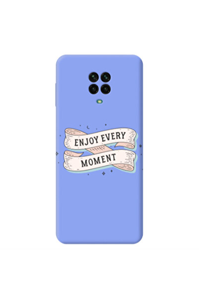 Other Xiaomi Redmi Note 9 Pro Enjoy Every Moment 2 Light Purple Colored Silic...