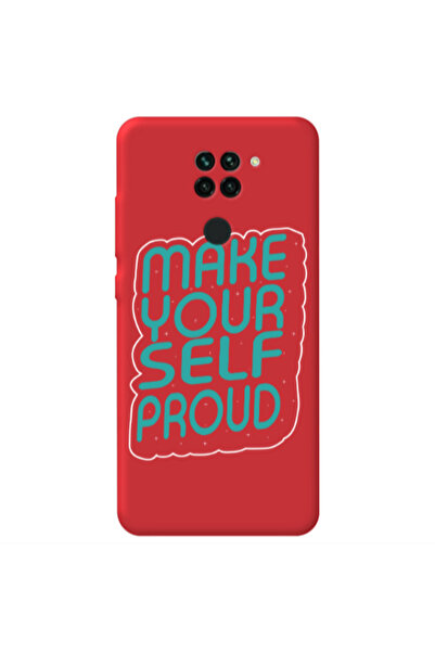 Other Xiaomi Redmi Note 9 Make Your Self Proud Red Colored Silicone TPU Θήκη