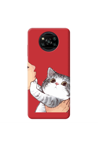 Other Xiaomi Poco X3 /X3 Pro No Kiss Red Colored Silicone TPU Θήκη