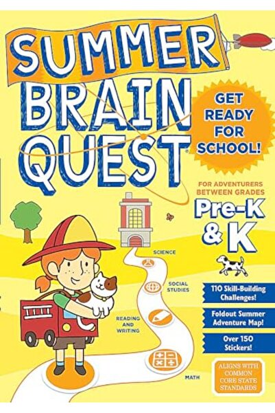 Hachette Summer Brain Quest Between Prek And Kindergarten