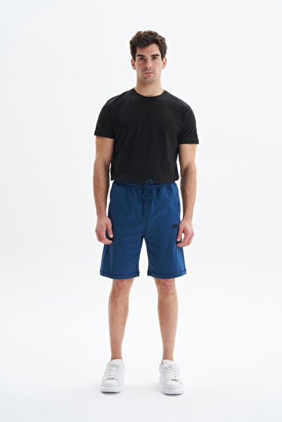 Arma Ar-Ma Men's Shorts, Unprinted, Basic, Drawstring Closure, Normal Side Po...