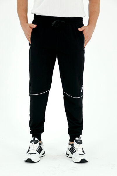Combed Cotton Men's Sports Sweatpants Comfortable Cut
