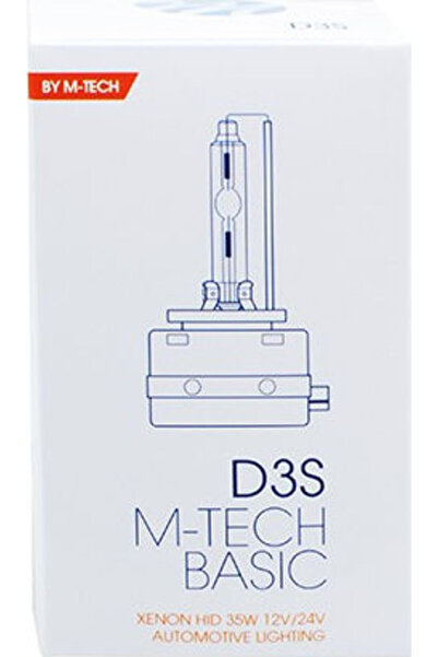M-TECH Λάμπες Αυτοκινήτου & Μοτοσικλέτας D3S Ξένον 4300K Λευκό 12-24V 35W 1 τ...