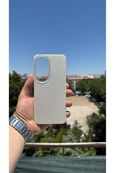 TechTrove Honor 90 İçin Uyumlu Simli Soft Tasarımlı Lüx Tasarım Kılıf