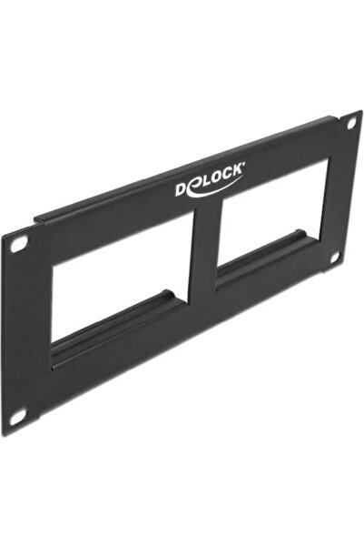 DELOCK Easy 45 Πάνελ Patch για Rack 2U 10 ιντσών Μαύρο Κωδικός: 81379
