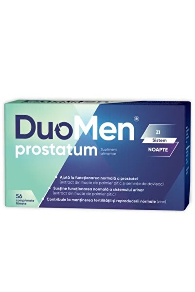 Pharma Supliment pentru DuoMen, 56 comprimate filmate, DuoMen